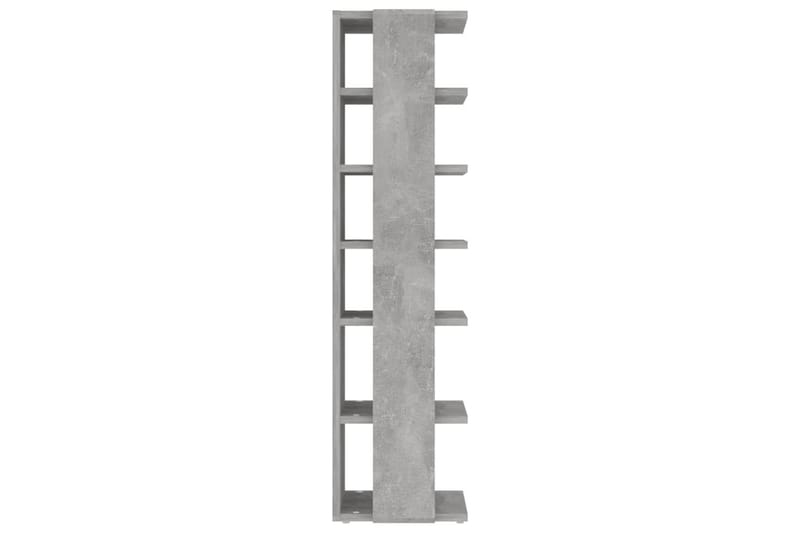 Kenkäkaapit 2 kpl betoninharmaa 25x27x102 cm - Harmaa - Säilytys - Kenkäsäilytys