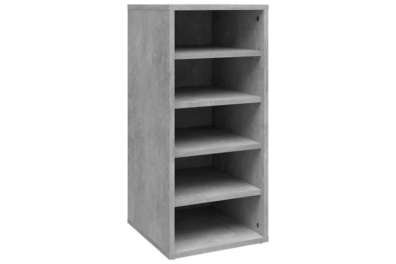 Kenkäkaapit 2 kpl betoninharmaa 31,5x35x70 cm lastulevy - Harmaa - Säilytys - Kenkäsäilytys