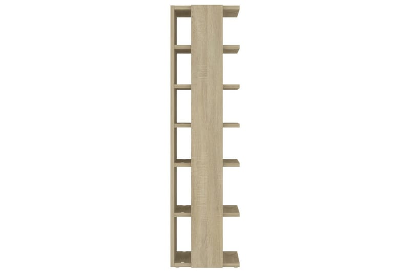Kenkäkaapit 2 kpl Sonoma-tammi 25x27x102 cm - Ruskea - Säilytys - Kenkäsäilytys