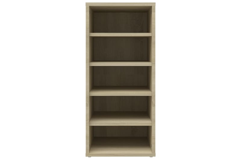 Kenkäkaapit 2 kpl Sonoma-tammi 31,5x35x70 cm lastulevy - Ruskea - Säilytys - Kenkäsäilytys