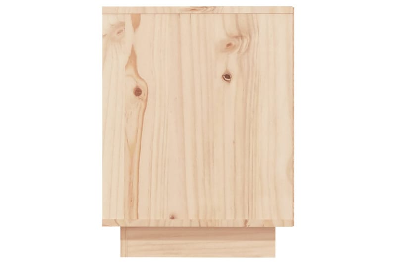 Kenkäkaappi 110x34x45 cm täysi mänty - Ruskea - Säilytys - Kenkäsäilytys