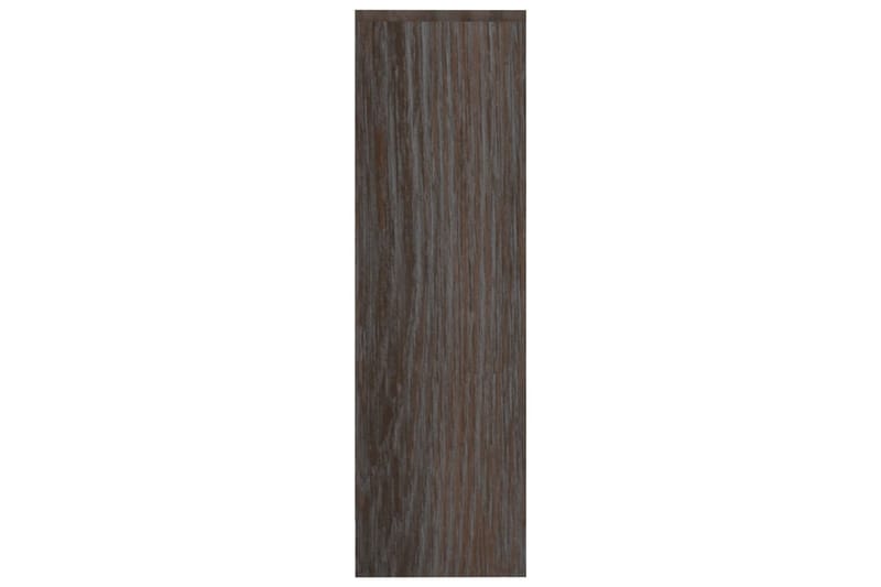 Kenkäkaappi 2 ovella harmaa Sonoma-tammi 59x24x74 cm - Harmaa - Säilytys - Kenkäsäilytys