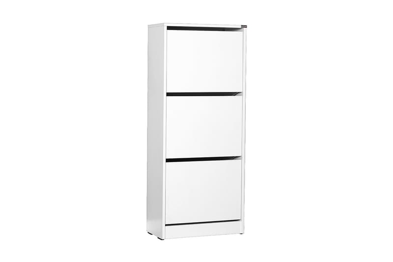Kenkäkaappi 51x119 cm - Valkoinen - Säilytys - Kenkäsäilytys