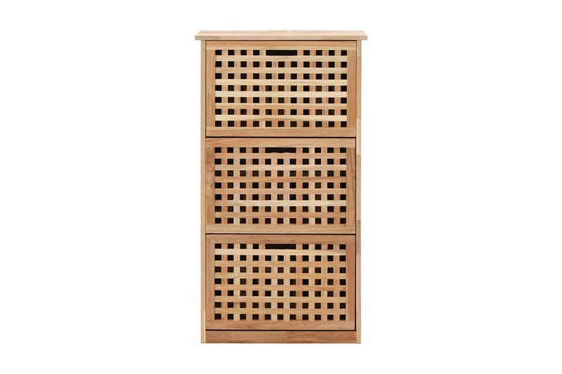 Kenkäkaappi 55x20x104 cm pähkinäpuu - Ruskea - Säilytys - Kenkäsäilytys