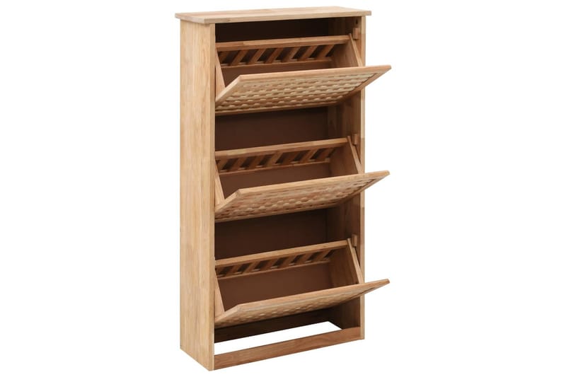 Kenkäkaappi 55x20x104 cm pähkinäpuu - Ruskea - Säilytys - Kenkäsäilytys