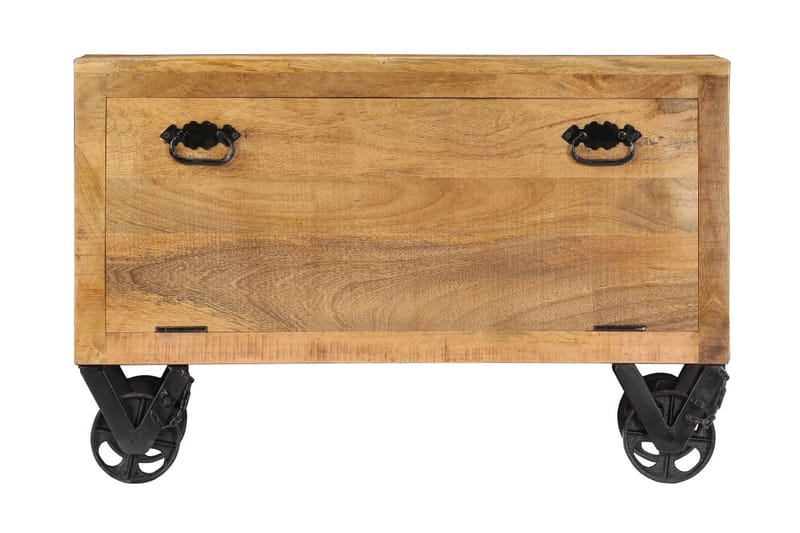 Kenkäkaappi 86x35x55 cm mangopuu - Ruskea - Säilytys - Kenkäsäilytys