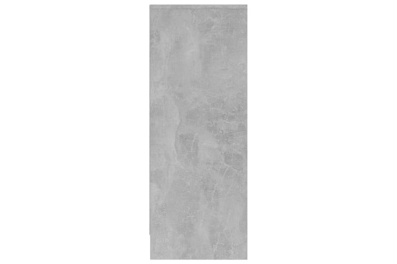 Kenkäkaappi betoninharmaa 31,5x35x90 cm lastulevy - Harmaa - Säilytys - Kenkäsäilytys