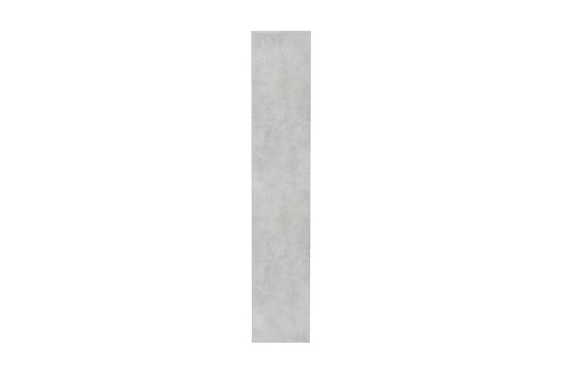 Kenkäkaappi betoninharmaa 54x34x183 cm lastulevy - Harmaa - Säilytys - Kenkäsäilytys