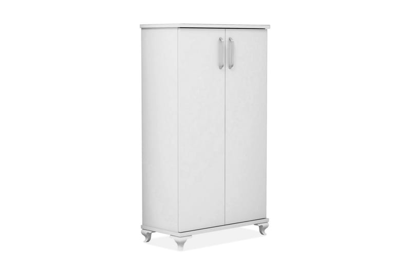 Kenkäkaappi Bustatoun 72 cm - Valkoinen - Säilytys - Kenkäsäilytys