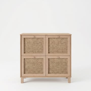 Kenkäkaappi Hanah Home Dune (90 x 85,2 x 35 cm) Tammi - Tammi - Säilytys - Kenkäsäilytys