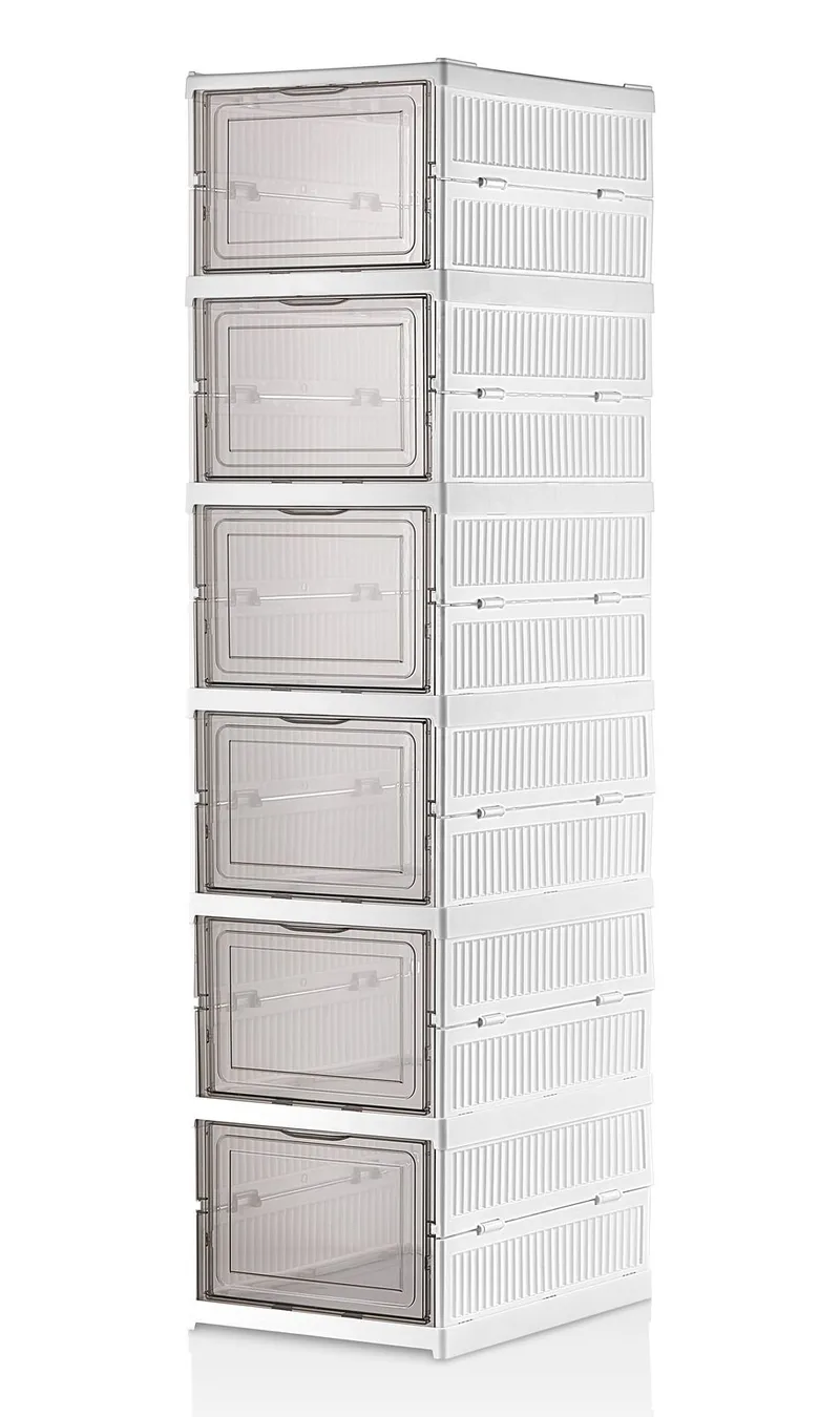 Kenkäkaappi Hanah Home Lavine 105 (25,5 x 105 x 34,5 cm) Valkoinen, undefined