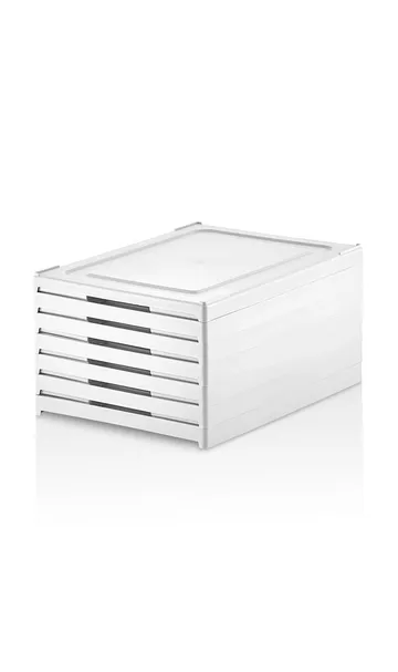 Kenkäkaappi Hanah Home Lavine 105 (25,5 x 105 x 34,5 cm) Valkoinen - Säilytys - Kenkäsäilytys