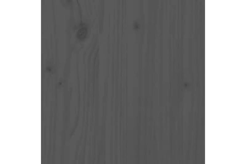 Kenkäkaappi harmaa 110x34x45 cm täysi mänty - Harmaa - Säilytys - Kenkäsäilytys - Kenkäteline & kenkähylly