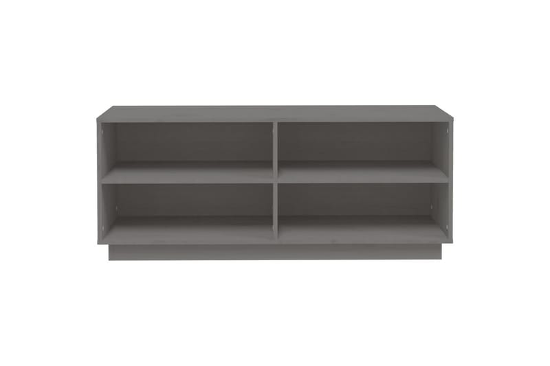 Kenkäkaappi harmaa 110x34x45 cm täysi mänty - Harmaa - Säilytys - Kenkäsäilytys - Kenkäteline & kenkähylly