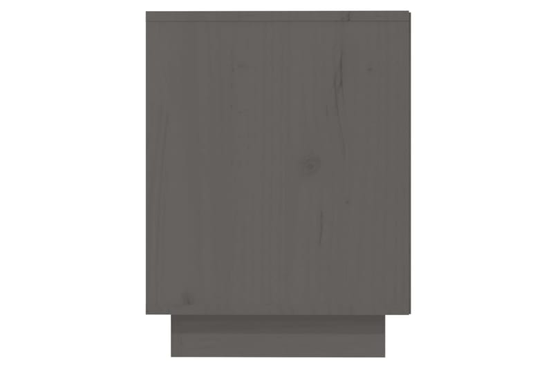 Kenkäkaappi harmaa 110x34x45 cm täysi mänty - Harmaa - Säilytys - Kenkäsäilytys - Kenkäteline & kenkähylly