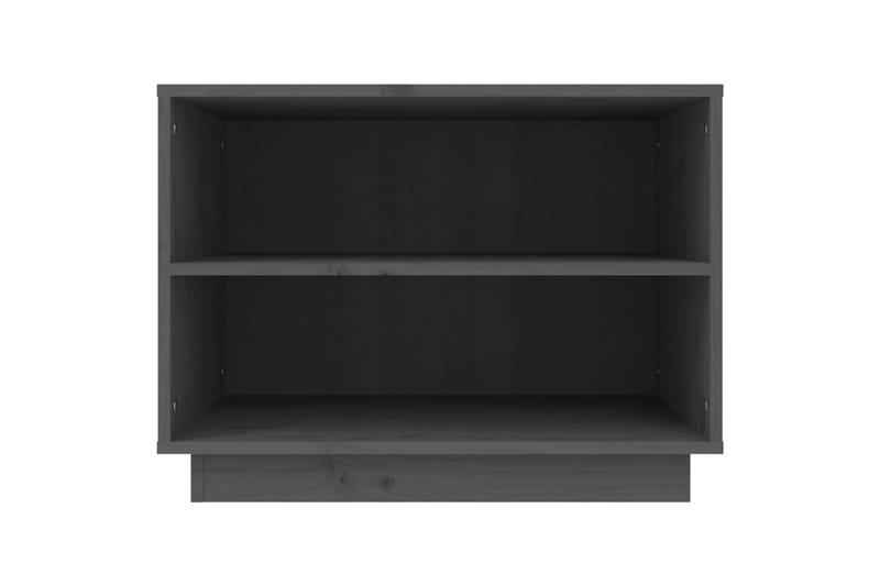 Kenkäkaappi harmaa 60x34x45 cm täysi mänty - Harmaa - Säilytys - Kenkäsäilytys
