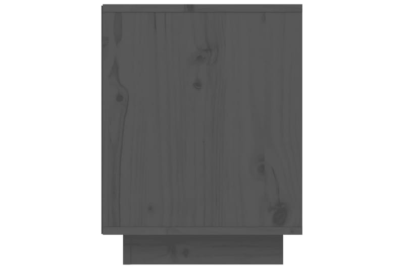 Kenkäkaappi harmaa 60x34x45 cm täysi mänty - Harmaa - Säilytys - Kenkäsäilytys