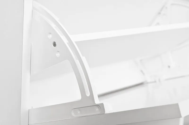 Kenkäkaappi Hilbre 100 cm - Valkoinen - Säilytys - Kenkäsäilytys