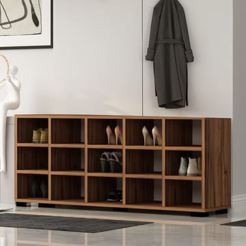 Kenkäkaappi Homitis Talu (120 x 51,6 x 29,6 cm) Pähkinä - Säilytys - Kenkäsäilytys