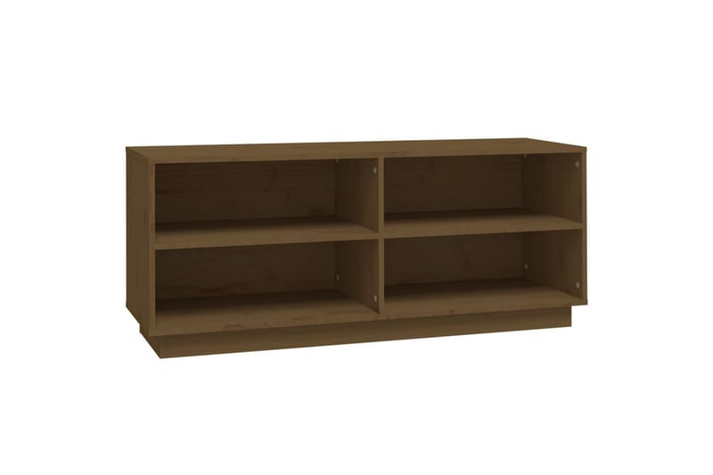 Kenkäkaappi hunajanruskea 140x35x45 cm täysi mänty - Ruskea - Säilytys - Kenkäsäilytys