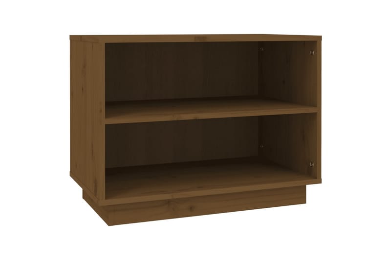 Kenkäkaappi hunajanruskea 60x34x45 cm täysi mänty - Ruskea - Säilytys - Kenkäsäilytys