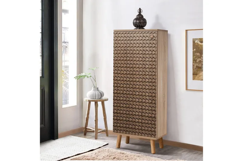 Kenkäkaappi Igrario 50 cm, Ruskea