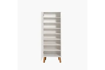 Kenkäkaappi Igrario 50 cm - Valkoinen/Sininen - Säilytys - Kenkäsäilytys - Kenkäkaappi