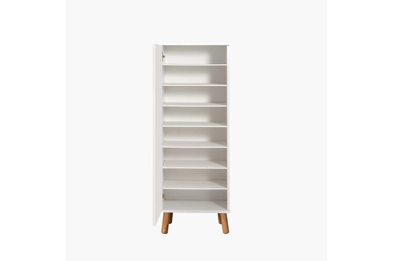 Kenkäkaappi Igrario 50 cm - Valkoinen/Sininen - Säilytys - Kenkäsäilytys - Kenkäkaappi