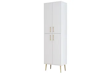 Kenkäkaappi Kotzen 60 cm - Kulta/Valkoinen - Säilytys - Kenkäsäilytys - Kenkäkaappi