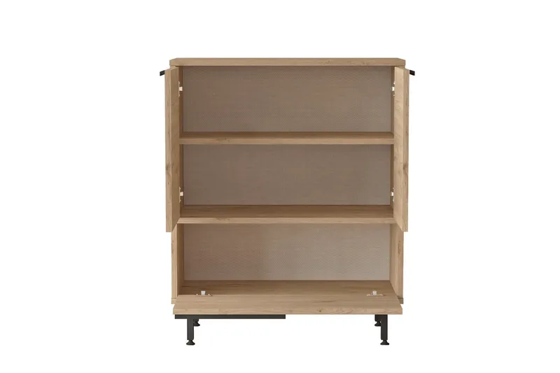 Kenkäkaappi Liyakat 74,8 cm - Pähkinä - Säilytys - Kenkäsäilytys - Kenkäkaappi