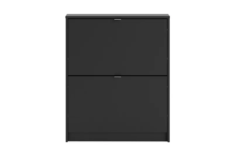 Kenkäkaappi Malwine 2 Lokeroa - Musta - Säilytys - Kenkäsäilytys - Kenkäkaappi