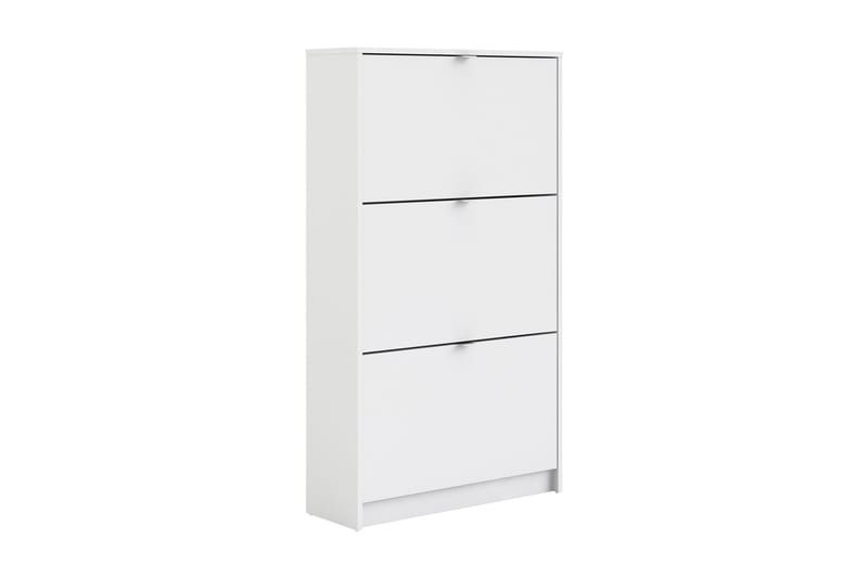 Kenkäkaappi Malwine 3 Lokeroa - Valkoinen - Säilytys - Kenkäsäilytys - Kenkäkaappi