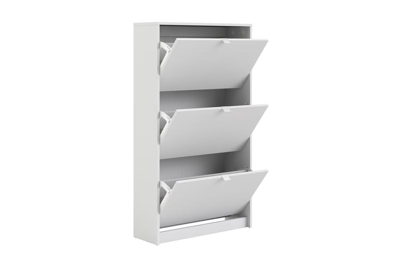 Kenkäkaappi Malwine 3 Lokeroa - Valkoinen - Säilytys - Kenkäsäilytys - Kenkäkaappi
