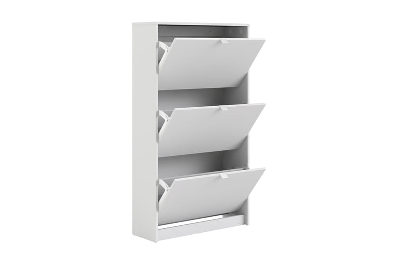 Kenkäkaappi Malwine 3 Lokeroa - Valkoinen - Säilytys - Kenkäsäilytys - Kenkäkaappi
