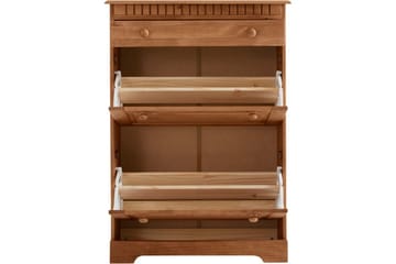 Kenkäkaappi Loft24 Kenkäsäilytys Lisa 75x30x105 cm Luonnonväri - Säilytys - Kenkäsäilytys