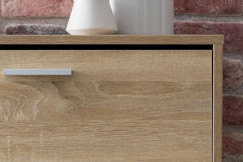 Kenkäkaappi Munuz 120x24 cm - Puu/Luonnonväri - Säilytys - Kenkäsäilytys