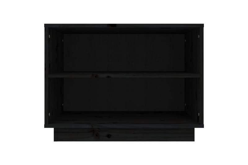 Kenkäkaappi musta 60x34x45 cm täysi mänty - Musta - Säilytys - Kenkäsäilytys