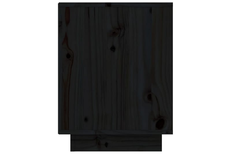 Kenkäkaappi musta 60x34x45 cm täysi mänty - Musta - Säilytys - Kenkäsäilytys