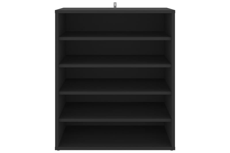 Kenkäkaappi musta 60x35x70 cm lastulevy - Musta - Säilytys - Kenkäsäilytys
