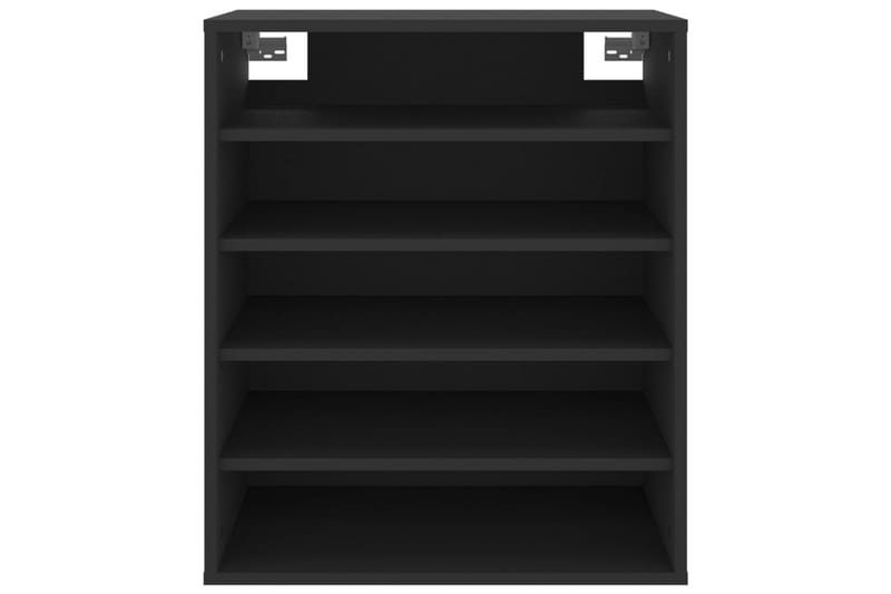 Kenkäkaappi musta 60x35x70 cm lastulevy - Musta - Säilytys - Kenkäsäilytys