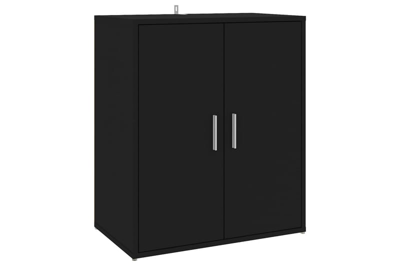 Kenkäkaappi musta 60x35x70 cm lastulevy - Musta - Säilytys - Kenkäsäilytys