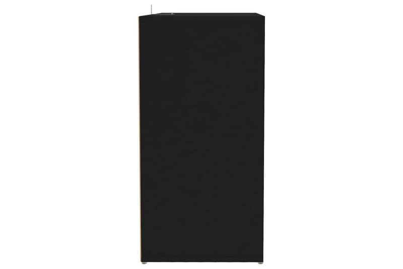 Kenkäkaappi musta 60x35x70 cm lastulevy - Musta - Säilytys - Kenkäsäilytys