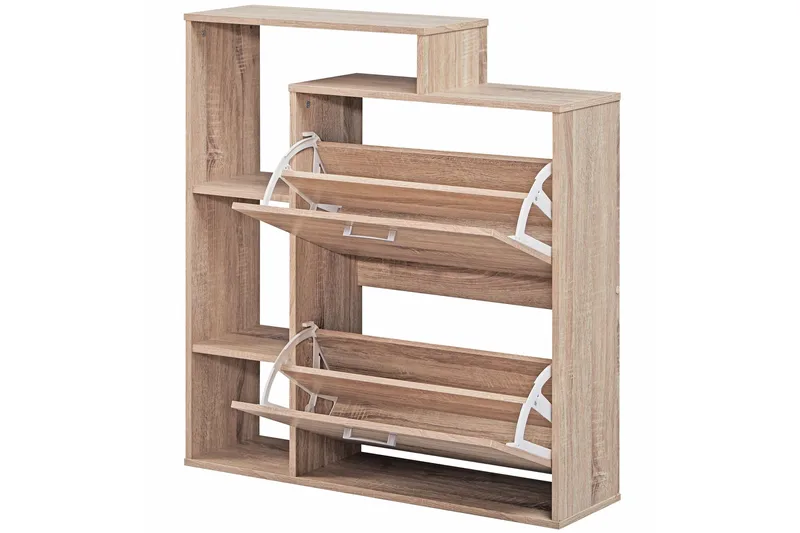 Kenkäkaappi Obsidian - Puu/Luonnonväri - Säilytys - Kenkäsäilytys