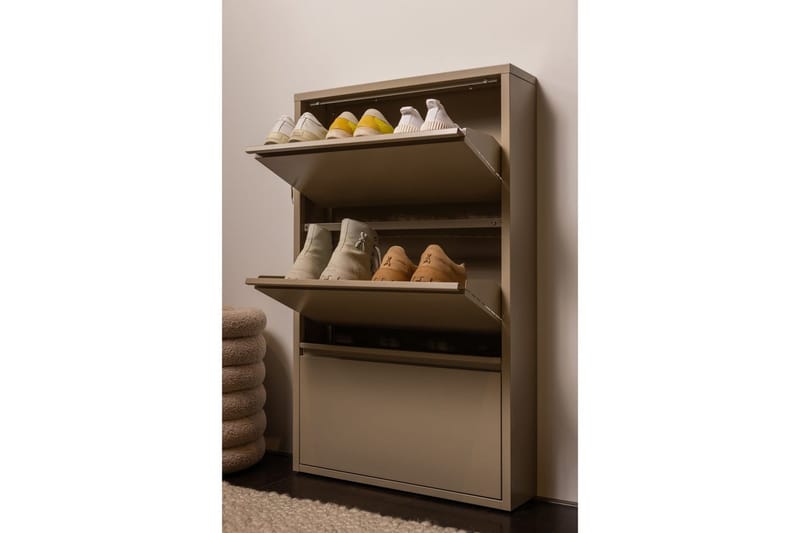 Kenkäkaappi Sabine - Hiekka - Säilytys - Kenkäsäilytys