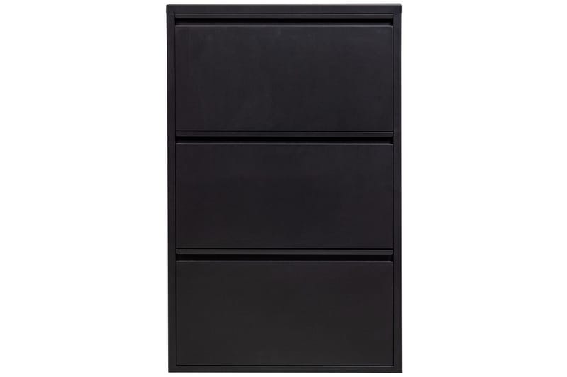 Kenkäkaappi Sabine - Musta - Säilytys - Kenkäsäilytys