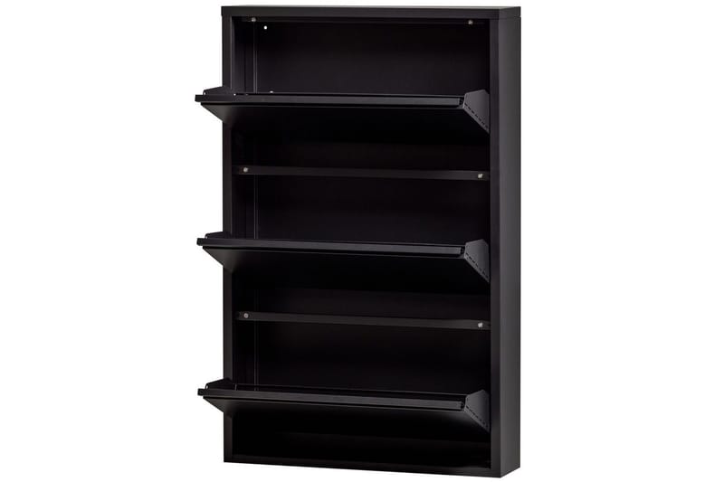 Kenkäkaappi Sabine - Musta - Säilytys - Kenkäsäilytys