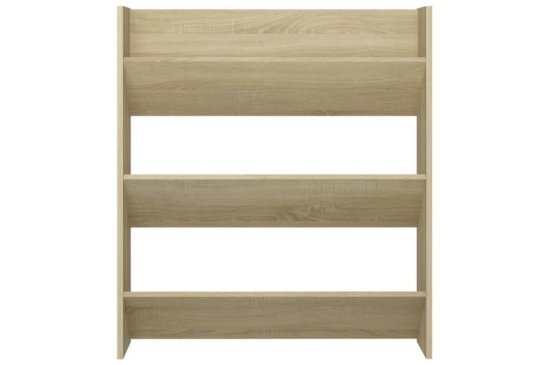 Seinäkenkäkaapit 2 kpl Sonoma-tammi 80x18x90 cm lastulevy - Säilytys - Kenkäsäilytys - Kenkäkaappi