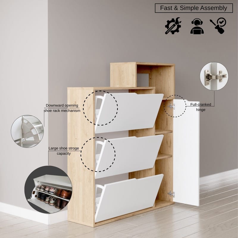 Shoe Cabinet Homitis - Säilytys - Kenkäsäilytys - Kenkäkaappi