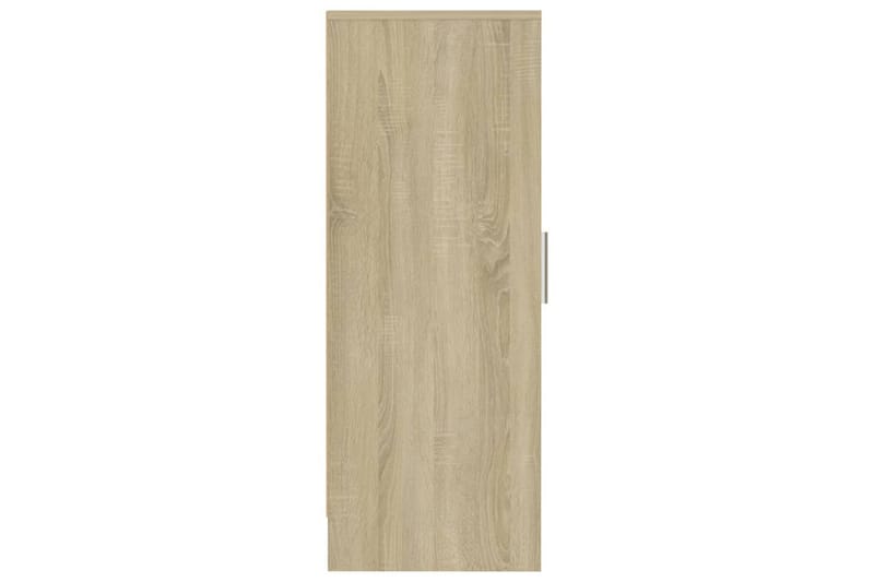Kenkäkaappi Sonoma-tammi 32x35x92 cm lastulevy - Ruskea - Säilytys - Kenkäsäilytys