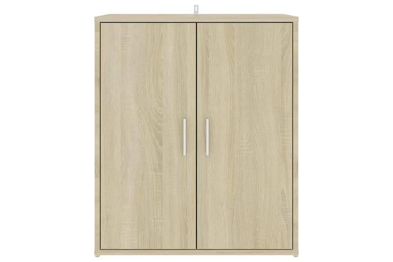 Kenkäkaappi Sonoma-tammi 60x35x70 cm lastulevy - Ruskea - Säilytys - Kenkäsäilytys